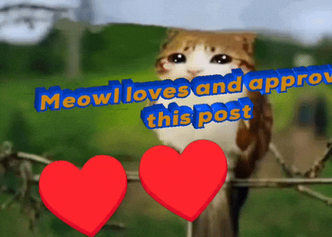 Jangabbies giphycreatortest meowl loves and approves this post GIF