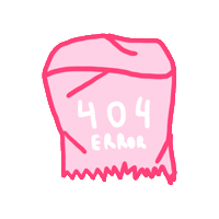 404 Error Sticker