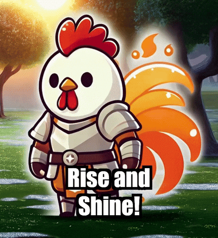 Rise And Shine Park GIF by Zorooster
