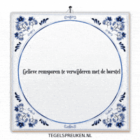 Nl Onderhoud GIF by Tegelspreuken.nl