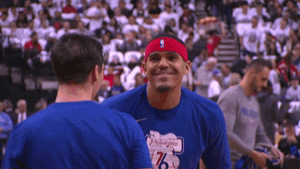 Happy Nba Playoffs GIF by NBA