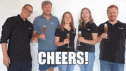 ZorgOber celebrate cheers drinks champagne GIF