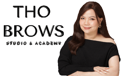 thobrows giphyupload thobrowsstudio thobrowsstudioacademy thobrows Sticker