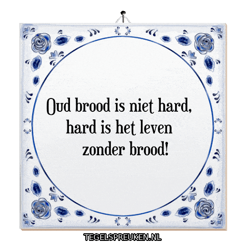 Humor Wijsheid Sticker by Tegelspreuken.nl