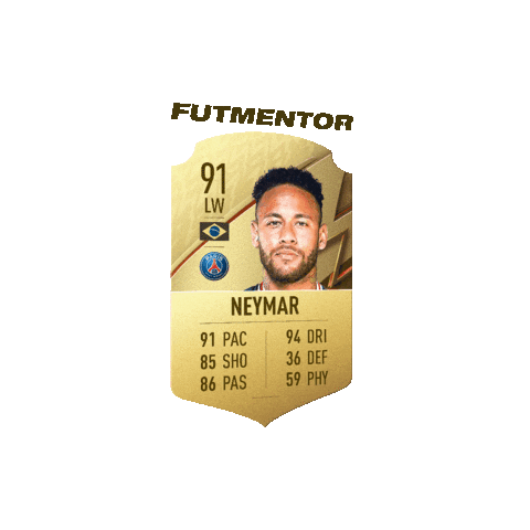 Neymar Jr Fifa Sticker by FUT Mentor