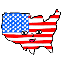 Happy United States Sticker by CONTROL CENTER