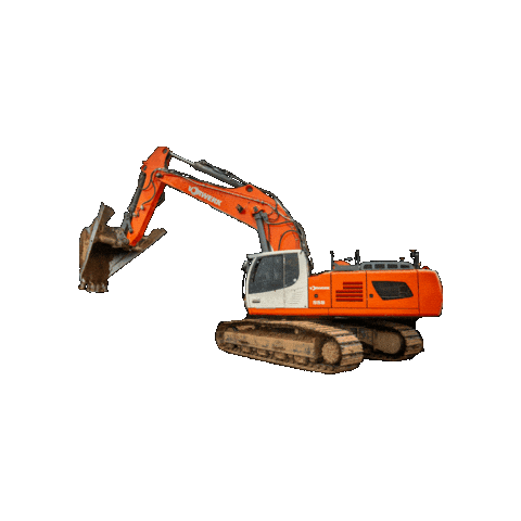 Baustelle Bagger Sticker by FRIEDRICH VORWERK SE & Co. KG