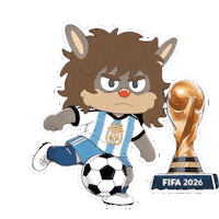Vamos Argentina World Cup Sticker