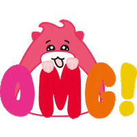 Happy Oh My God Sticker by hamsta.world