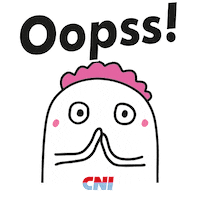 Excuse Me Wow Sticker by CNI
