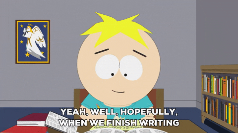 talking butters stotch GIF by South Park 