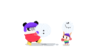 Christmas Snow Sticker by Lingokids