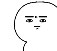 helloyooyu panic restless 당황 땀 Sticker