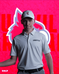 Mens Golf GIF by Louisville Cardinals