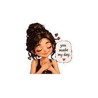 Thanks Love Sticker