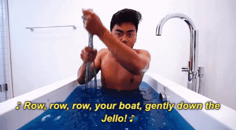 jello bath GIF by Guava Juice