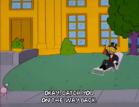 homer simpson chester j. lampwick GIF