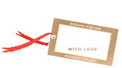 Holiday Gift Tag Sticker by Rodan + Fields