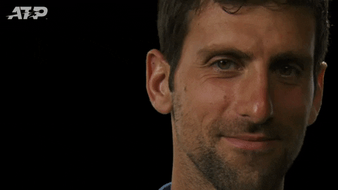 close up smile GIF by ATP Tour