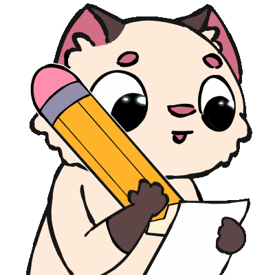 Happy Cat Sticker