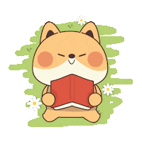 ycwaloka dog relax enjoy calm Sticker