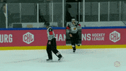 Wave Off Referee GIF by Champions Hockey League
