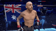Jumping Alexander Volkanovski GIF by UFC
