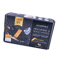 waschies black blackedition waschies waschpad Sticker