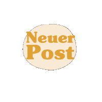 Ivonne_Rode new post lettering neuer post schrift Sticker