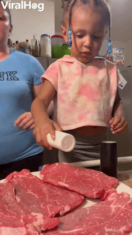 When Your Toddler Helps You Cook 