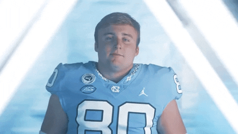 North Carolina Football GIF by UNC Tar Heels