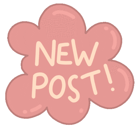 New Post Click Sticker by Teeny Wishes