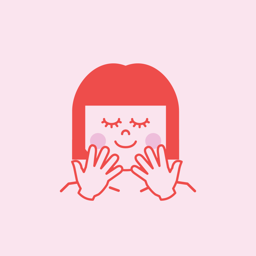 beauty face GIF