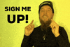 Pittsburgh Sign Me GIF by Mike Hitt