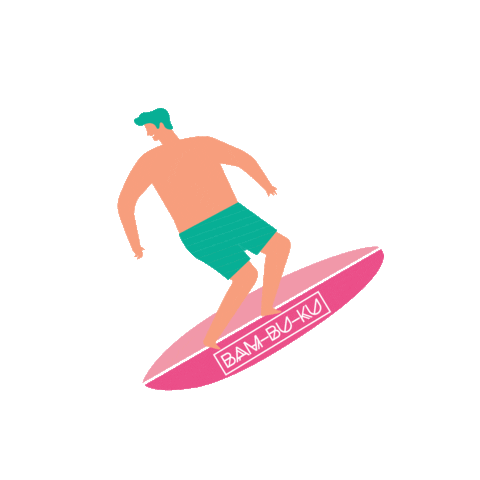 BamBuKu surf ibiza surfer inflatable Sticker