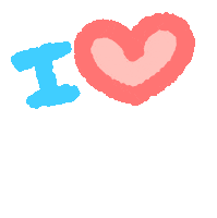 I Love Me Kiss Sticker by Ai and Aiko