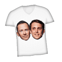 Scott Mills Tshirt Sticker by BBC Radio 1