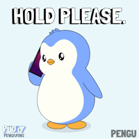 Wait A Second Be Right Back GIF by Pudgy Penguins