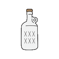 KOKOROSpirits zoom bottle tequila xxx Sticker