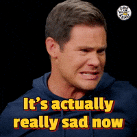 Sad Adam Devine GIF by First We Feast