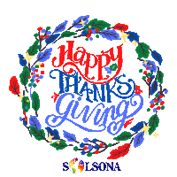 Thanksgiving Sticker by Solsona Idiomas