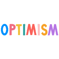 Optimism Sticker by Studio Jonesie