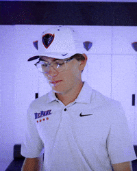 Depaul University Golf GIF by DePaul Blue Demons