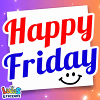 Its Friday GIF by Lucas and Friends by RV AppStudios