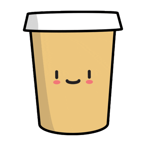 cathalboyledesigns giphyupload stacks happy coffee happy tree Sticker