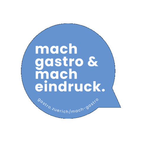 gastrozuerich giphygifmaker restaurant gastro gastronomie Sticker