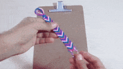 AprendacomEdu youtube friendship tutorial bracelet GIF