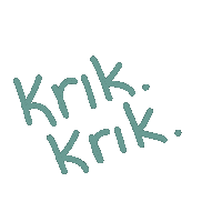 Krik Krik Sticker