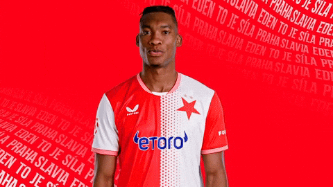 Football Look GIF by SK Slavia Praha