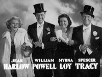 nessieellizabeth jean harlow myrna loy spencer tracy william powell GIF